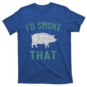 Pork Meat Lover Bbq Grillmaster Grilling Funny Barbecue Gift T-Shirt