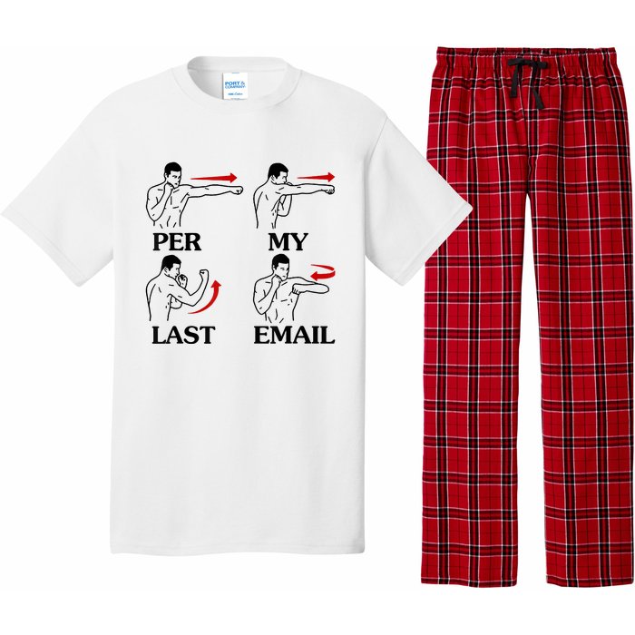 Per My Last Email Funny Pajama Set