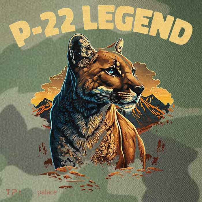 P-22 Mountain Lion Silver Lake P22 Legacy Tie Dye Trucker Hat