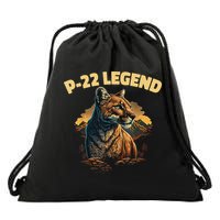 P-22 Mountain Lion Silver Lake P22 Drawstring Bag