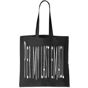 Per My Last Email Work From Home Tote Bag