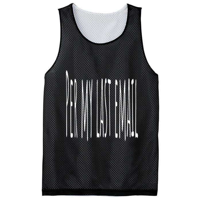 Per My Last Email Work From Home Mesh Reversible Basketball Jersey Tank
