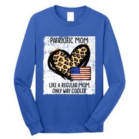 Patriotic Mom Like A Regular American Mom Cute Gift Long Sleeve Shirt