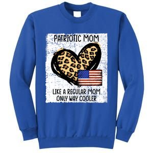 Patriotic Mom Like A Regular American Mom Cute Gift Sweatshirt