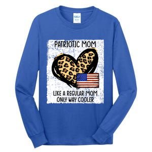 Patriotic Mom Like A Regular American Mom Cute Gift Tall Long Sleeve T-Shirt