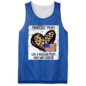 Patriotic Mom Like A Regular American Mom Cute Gift Mesh Reversible Basketball Jersey Tank