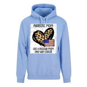 Patriotic Mom Like A Regular American Mom Cute Gift Unisex Surf Hoodie