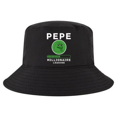 Pepe Millionaire Loading Crypto Meme Shitcoin Cool Comfort Performance Bucket Hat