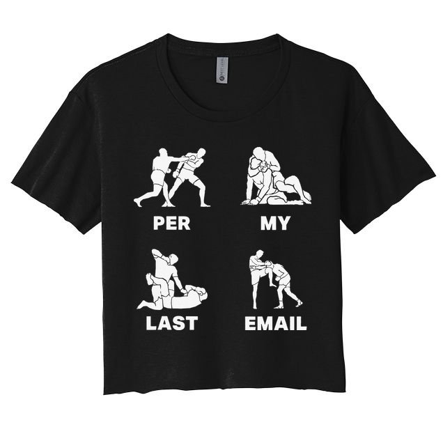 Per My Last Email Crop Top
