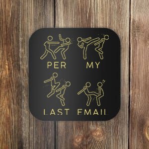 Per My Last Email Boxing Coaster