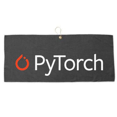 Pytorch Machine Learning Software For Developers Coders Large Microfiber Waffle Golf Towel