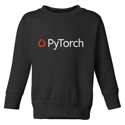 Pytorch Machine Learning Software For Developers Coders Toddler Sweatshirt