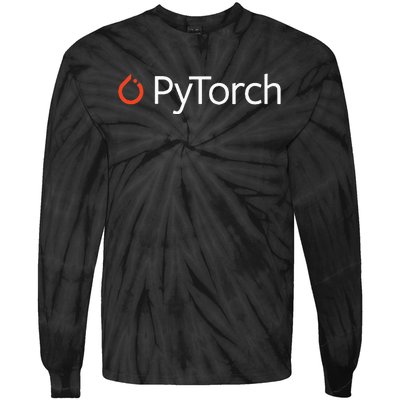 Pytorch Machine Learning Software For Developers Coders Tie-Dye Long Sleeve Shirt