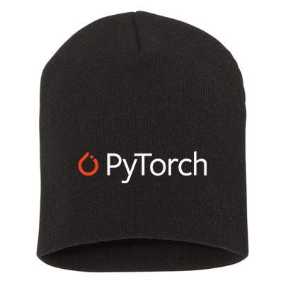 Pytorch Machine Learning Software For Developers Coders Short Acrylic Beanie