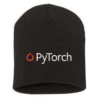 Pytorch Machine Learning Software For Developers Coders Short Acrylic Beanie