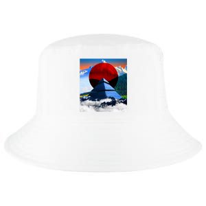 Pyramid Mountain Landscape Art Cool Comfort Performance Bucket Hat