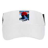 Pyramid Mountain Landscape Art Adult Drive Performance Visor