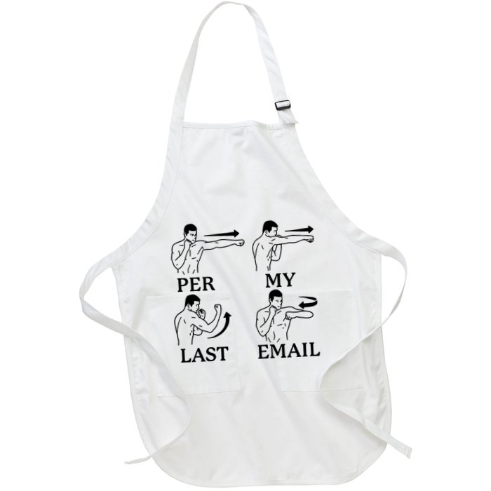 Per My Last Email Funny Apron