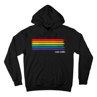 Pride Month Love Wins Rainbow Hoodie