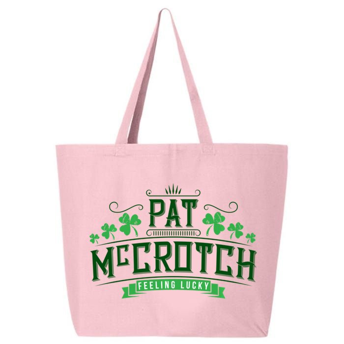 Pat Mccrotch Luck Of The Irish Funny St Patricks Day 25L Jumbo Tote