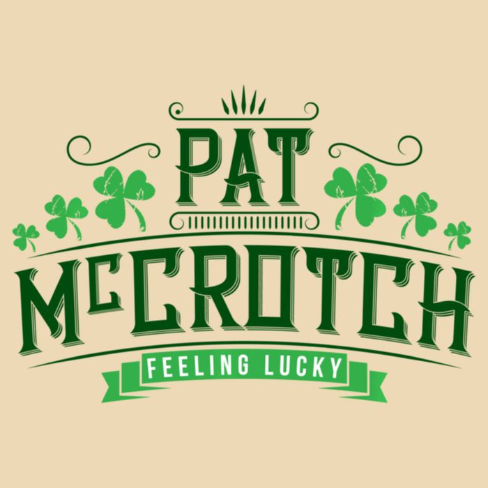 Pat Mccrotch Luck Of The Irish Funny St Patricks Day Drawstring Bag