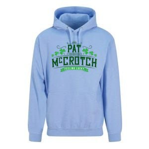 Pat Mccrotch Luck Of The Irish Funny St Patricks Day Unisex Surf Hoodie