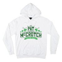 Pat Mccrotch Luck Of The Irish Funny St Patricks Day Hoodie