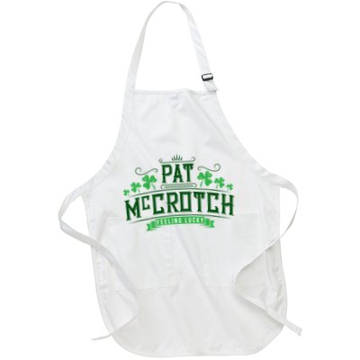 Pat Mccrotch Luck Of The Irish Funny St Patricks Day Apron