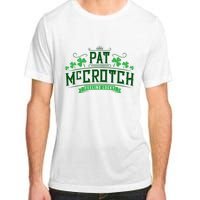 Pat Mccrotch Luck Of The Irish Funny St Patricks Day Adult ChromaSoft Performance T-Shirt