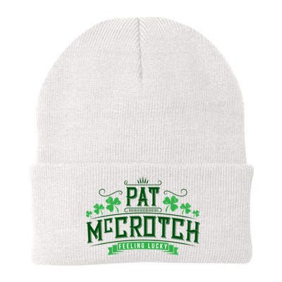 Pat Mccrotch Luck Of The Irish Funny St Patricks Day Beanie