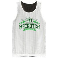 Pat Mccrotch Luck Of The Irish Funny St Patricks Day Mesh Reversible Basketball Jersey Tank