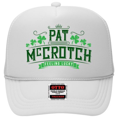 Pat Mccrotch Luck Of The Irish Funny St Patricks Day Trucker Hat