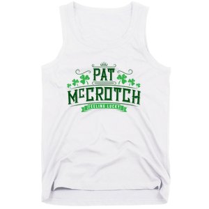 Pat Mccrotch Luck Of The Irish Funny St Patricks Day Tank Top