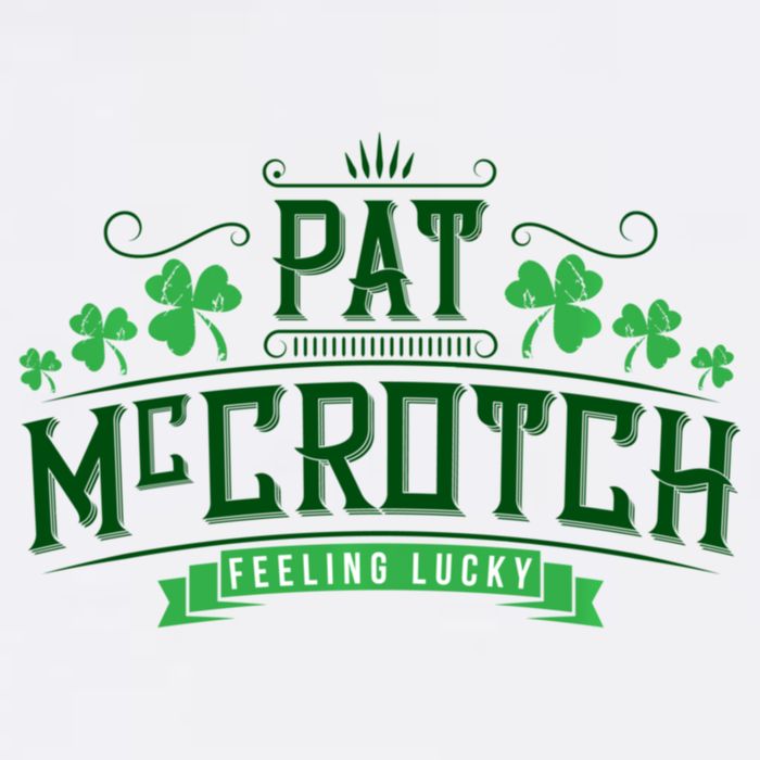 Pat Mccrotch Luck Of The Irish Funny St Patricks Day Short Acrylic Beanie