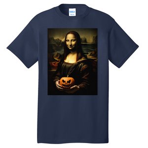 Pumpkin Mona Lisa A Pumpkin On Classic Art Tall T-Shirt