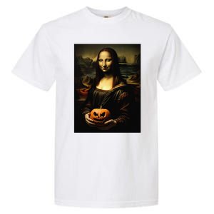 Pumpkin Mona Lisa A Pumpkin On Classic Art Garment-Dyed Heavyweight T-Shirt