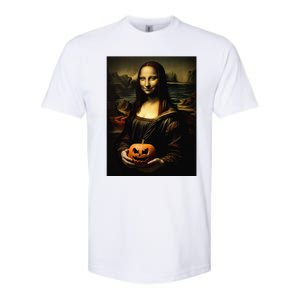 Pumpkin Mona Lisa A Pumpkin On Classic Art Softstyle CVC T-Shirt