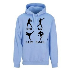 Per My Last Email Funny Unisex Surf Hoodie