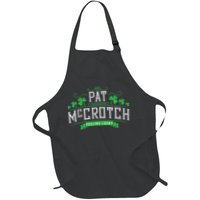 Pat McCrotch Luck of the Irish Funny St Patricks Day Apron