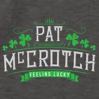 Pat McCrotch Luck of the Irish Funny St Patricks Day Vector Backpack