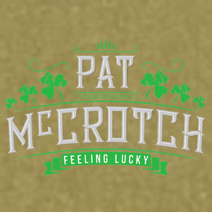 Pat McCrotch Luck of the Irish Funny St Patricks Day Garment-Dyed Women's Muscle Tee