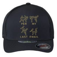 Per My Last Email Boxing Meme Flexfit Unipanel Trucker Cap