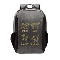 Per My Last Email Boxing Meme Vector Backpack