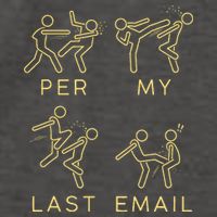 Per My Last Email Boxing Meme Vector Backpack