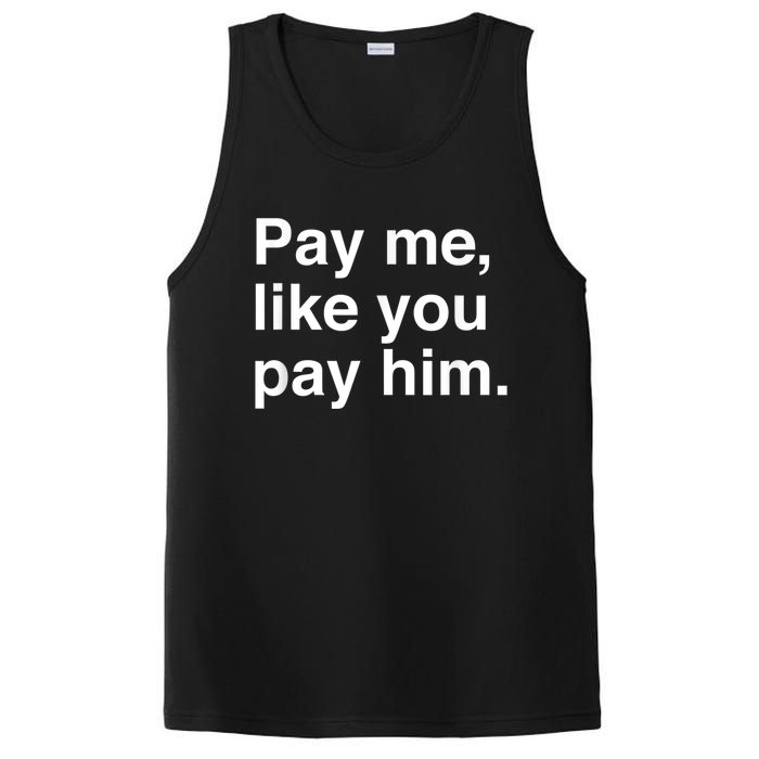 Pay Me Like You Pay Him International Women's Day PosiCharge Competitor Tank