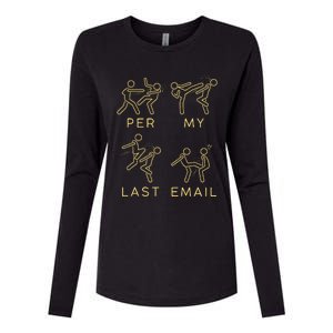 per my last email Womens Cotton Relaxed Long Sleeve T-Shirt