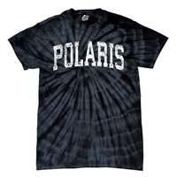 Polaris Montana Mt Vintage Athletic Sports Design Tie-Dye T-Shirt