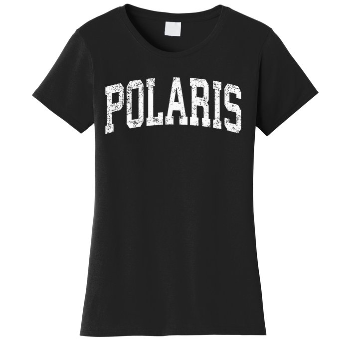 Polaris Montana Mt Vintage Athletic Sports Design Women's T-Shirt