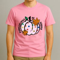 Pumpkins Make Me Happy Cute Fall Autumn T-Shirt