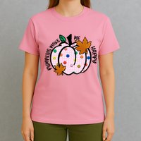 Pumpkins Make Me Happy Cute Fall Autumn T-Shirt